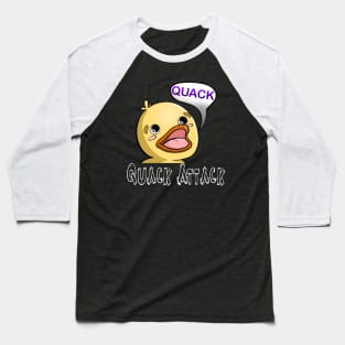 Quack Attack, Baby Duck, Twitch Streamer Emote Baseball T-Shirt